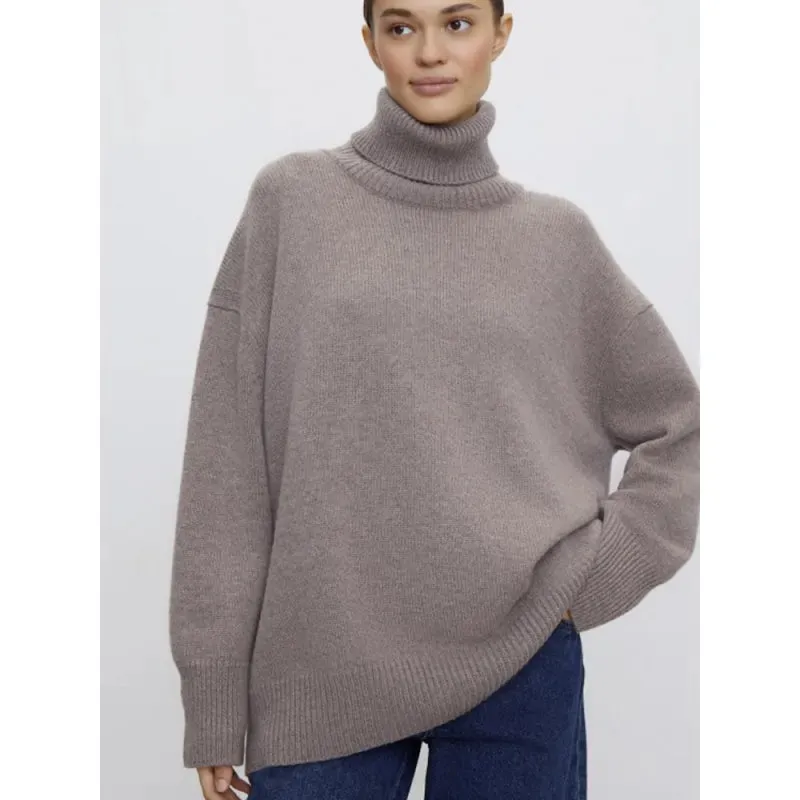 Women's Elegant Turtleneck Sweater | Ideal for Autumn/Winter
