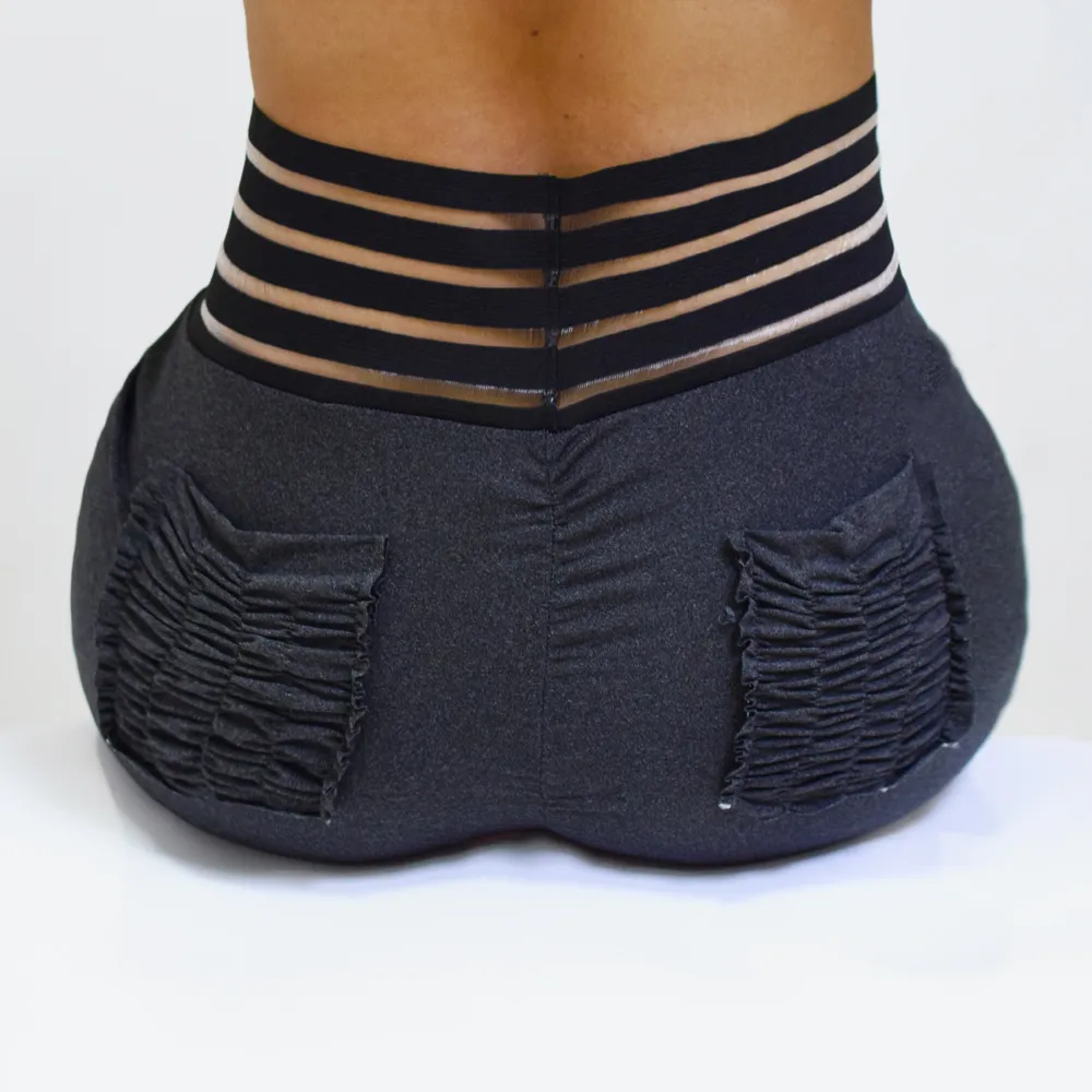 Women's High-Waist Slim Push-Up Fitness Leggings