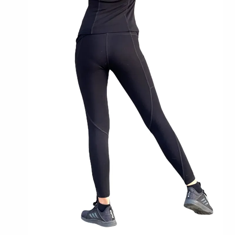 Women's High-Waisted Full-Length Bamboo Leggings