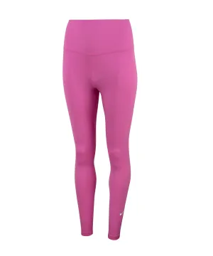 Womens Nike One Dri-FIT high-rise leggings | Cosmic Fuchsia/White