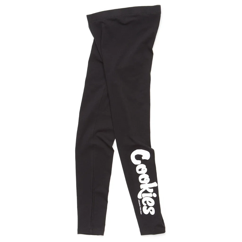 Womens Original Logo Black Leggings