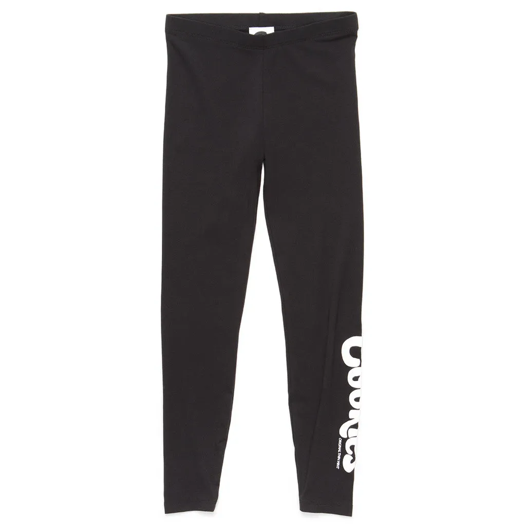 Womens Original Logo Black Leggings
