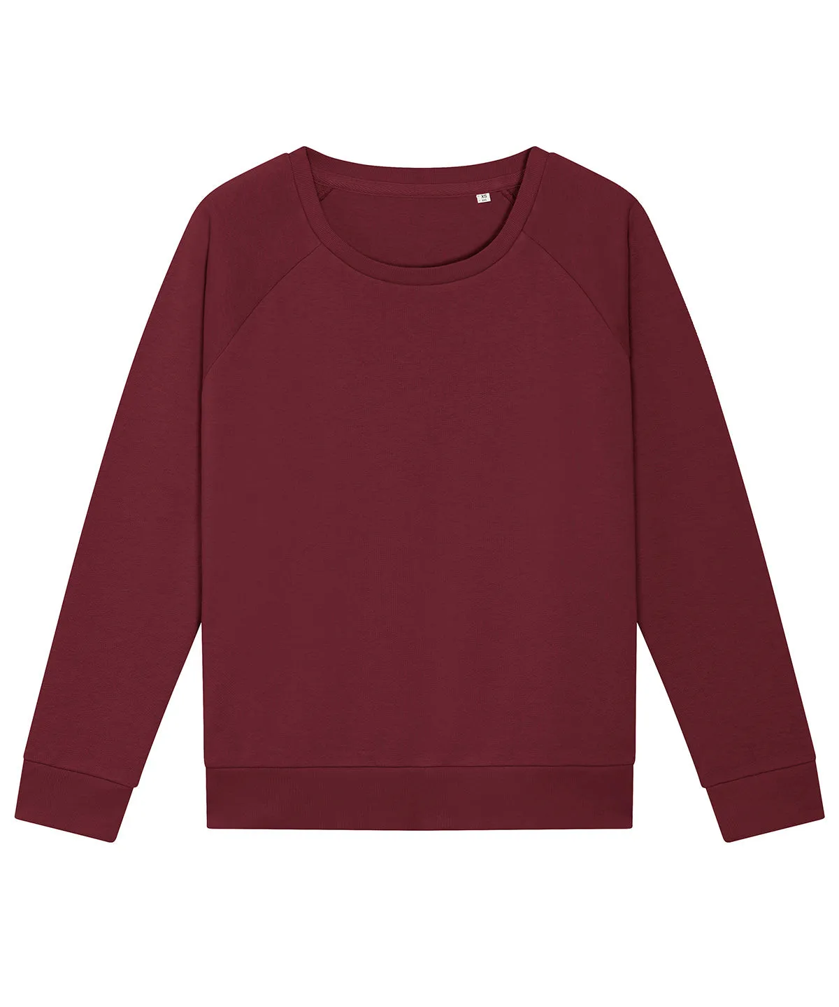Womens Stella Dazzler relaxed fit sweatshirt (STSW125) | Burgundy