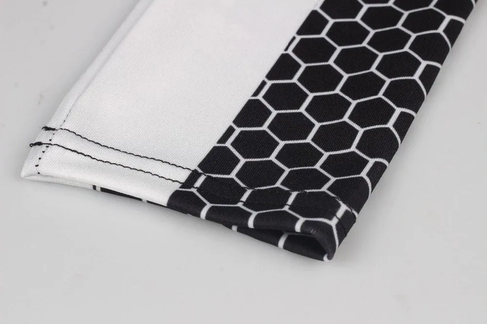 Women's Summer Fitness Leggings With Geometric Printing