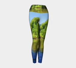 Women's Yoga Leggings _ Confederation Park Pond