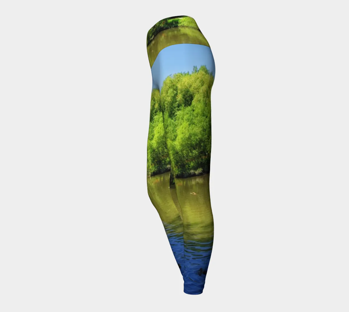 Women's Yoga Leggings _ Confederation Park Pond