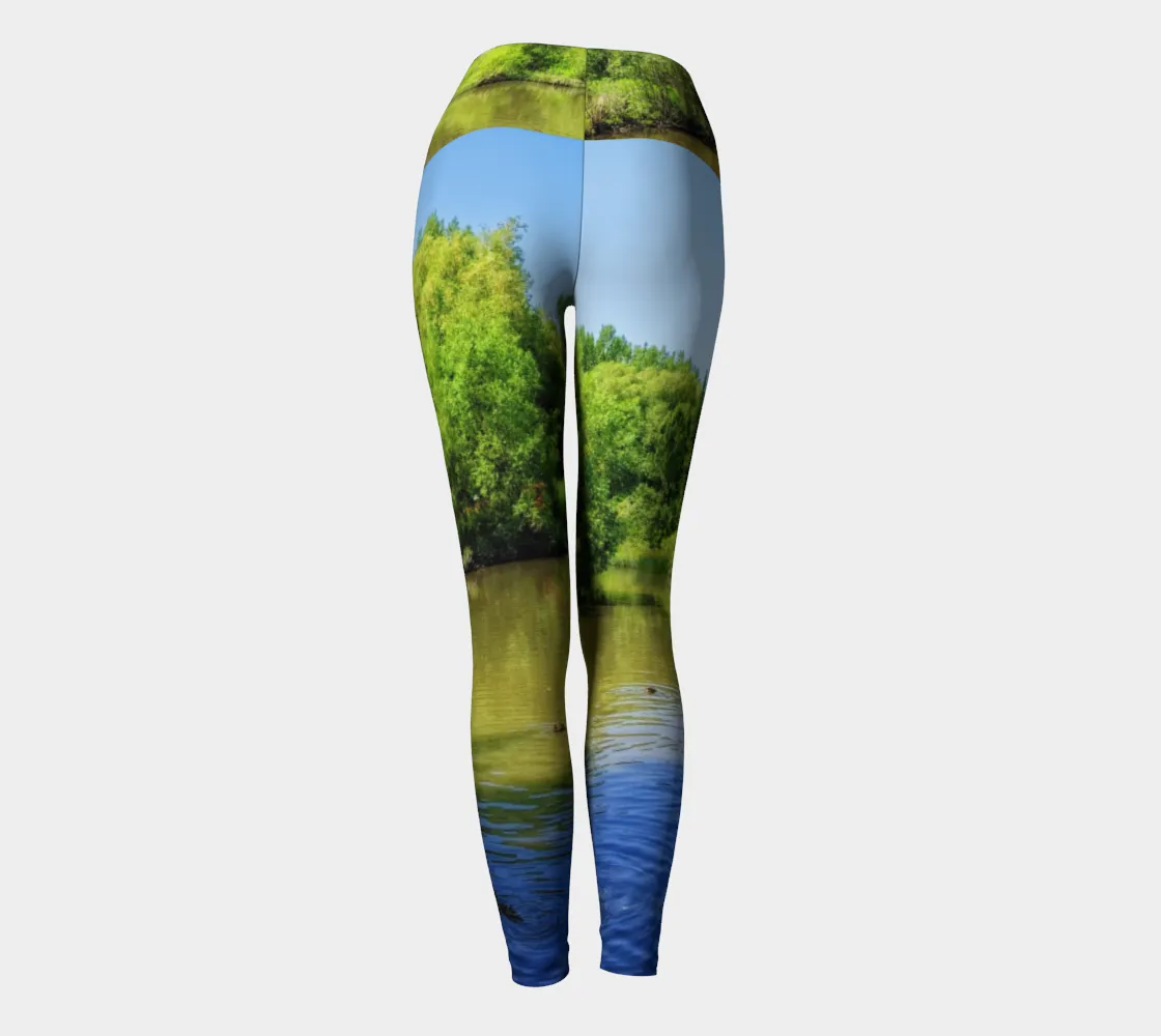 Women's Yoga Leggings _ Confederation Park Pond