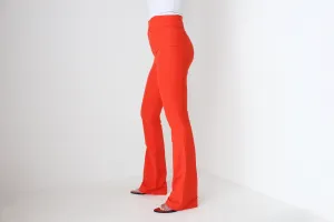 Y2K Vibrant Near-Neon Stretch Bootcut Flared Trousers