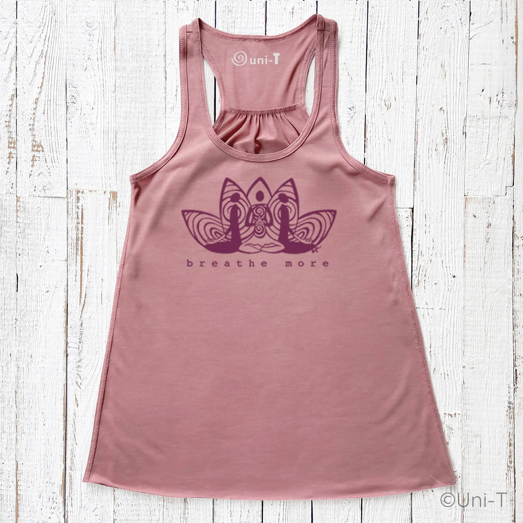 Yoga Flowy Tank Top - Breathe More