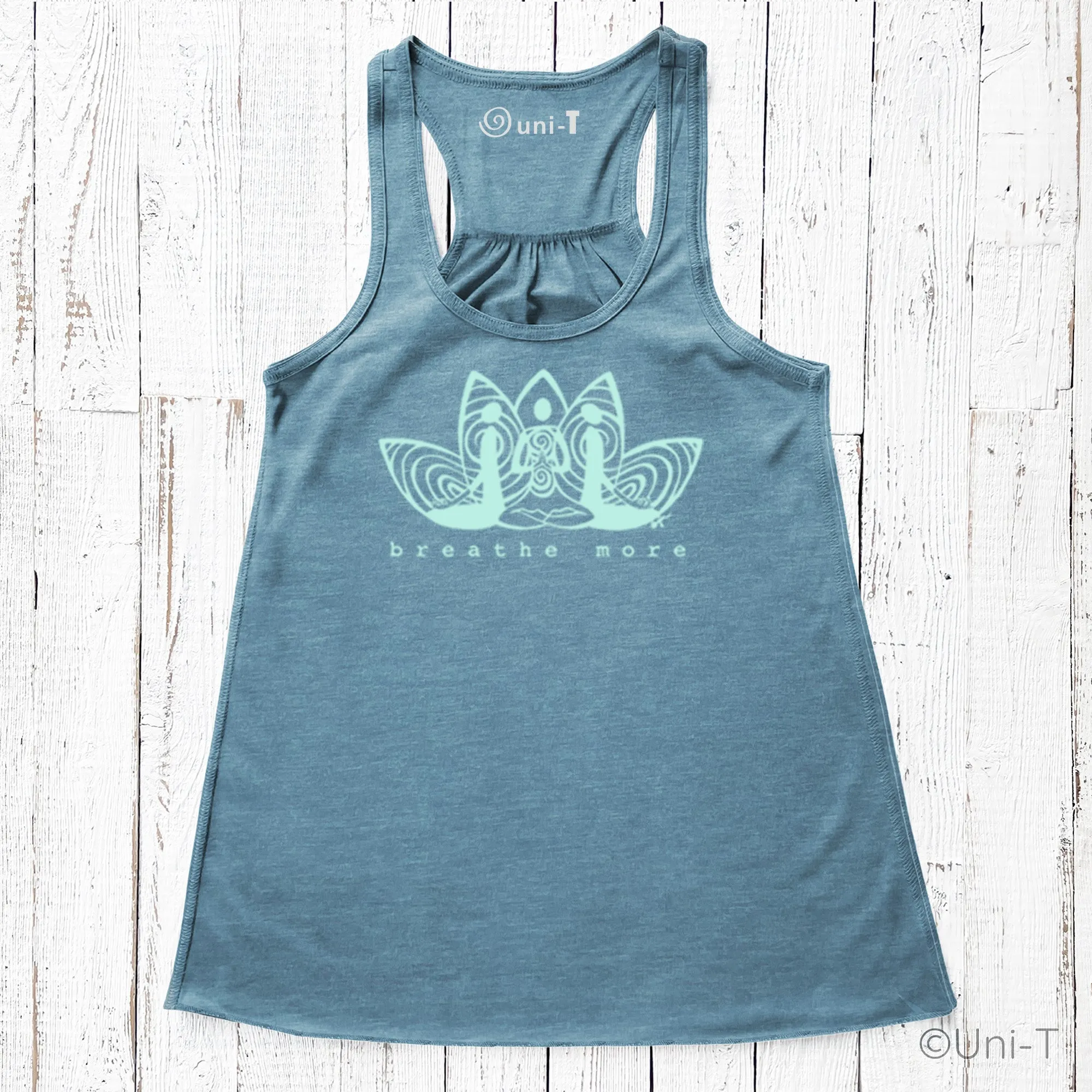 Yoga Flowy Tank Top - Breathe More