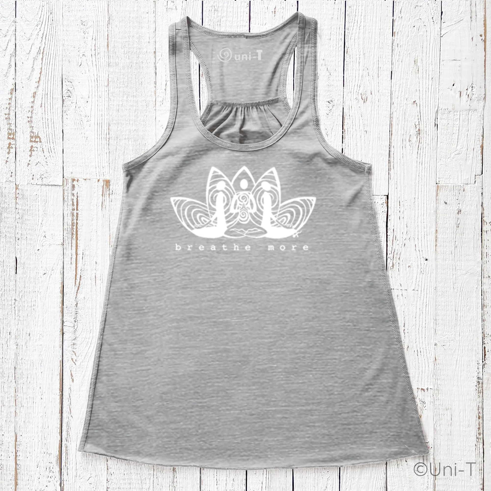 Yoga Flowy Tank Top - Breathe More