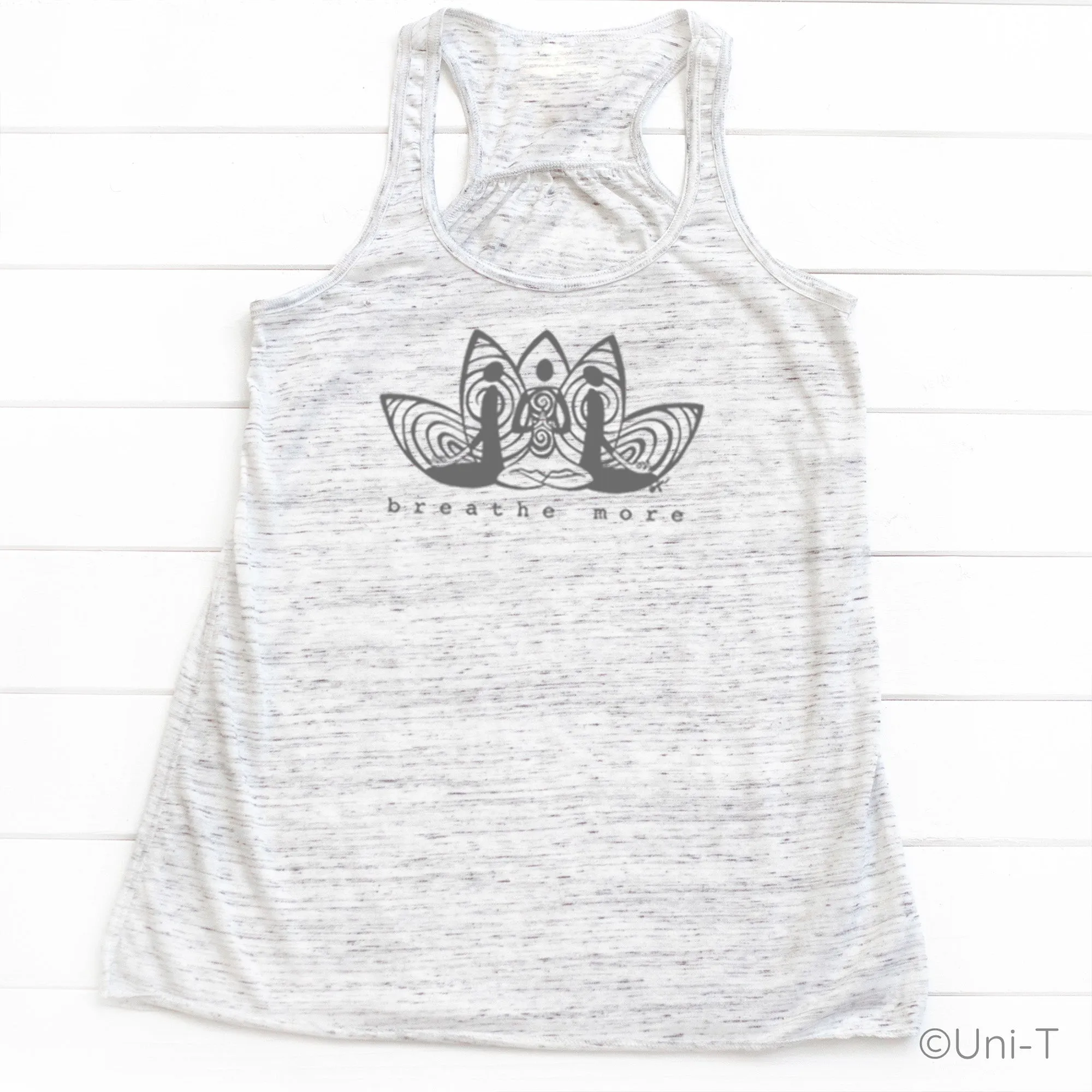Yoga Flowy Tank Top - Breathe More