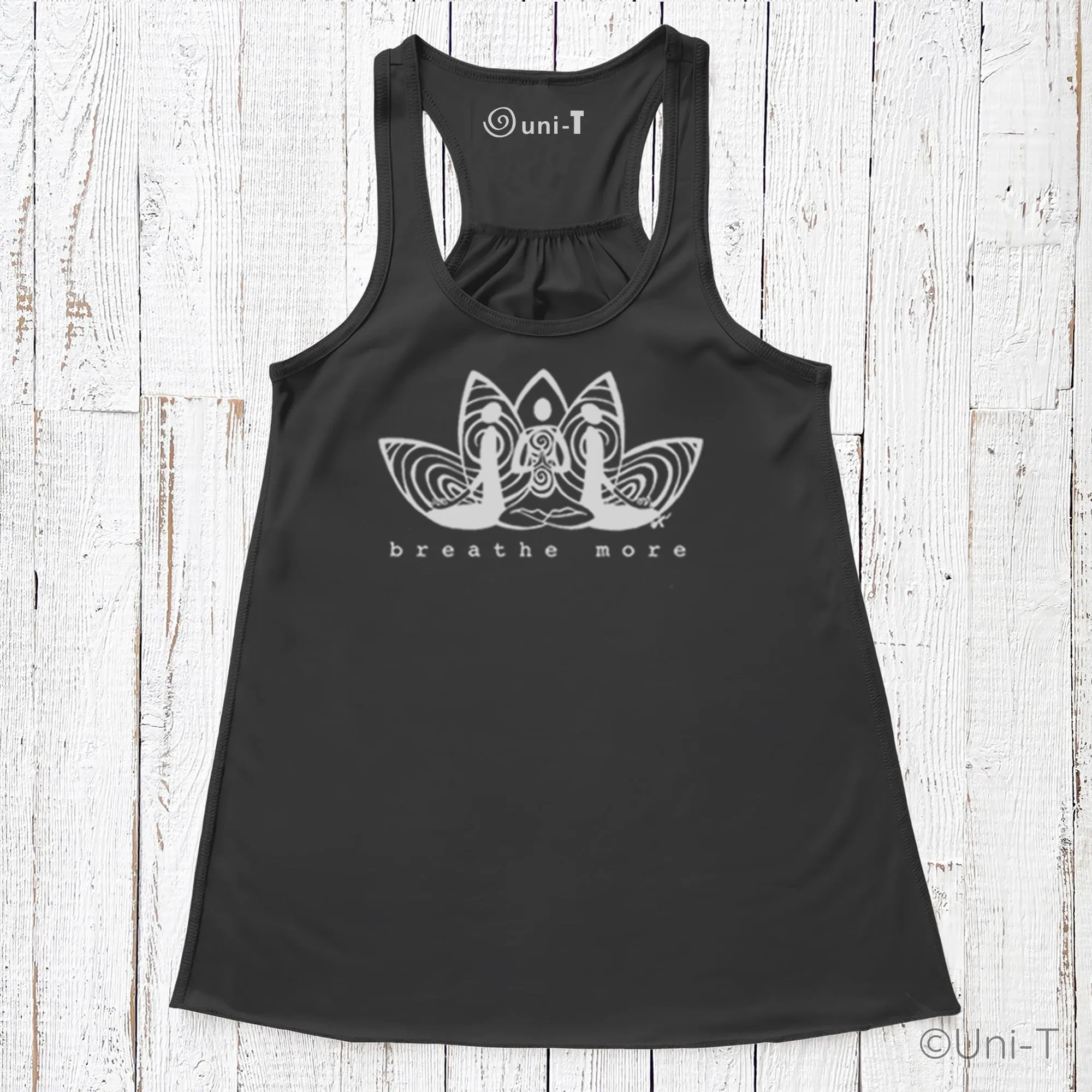 Yoga Flowy Tank Top - Breathe More