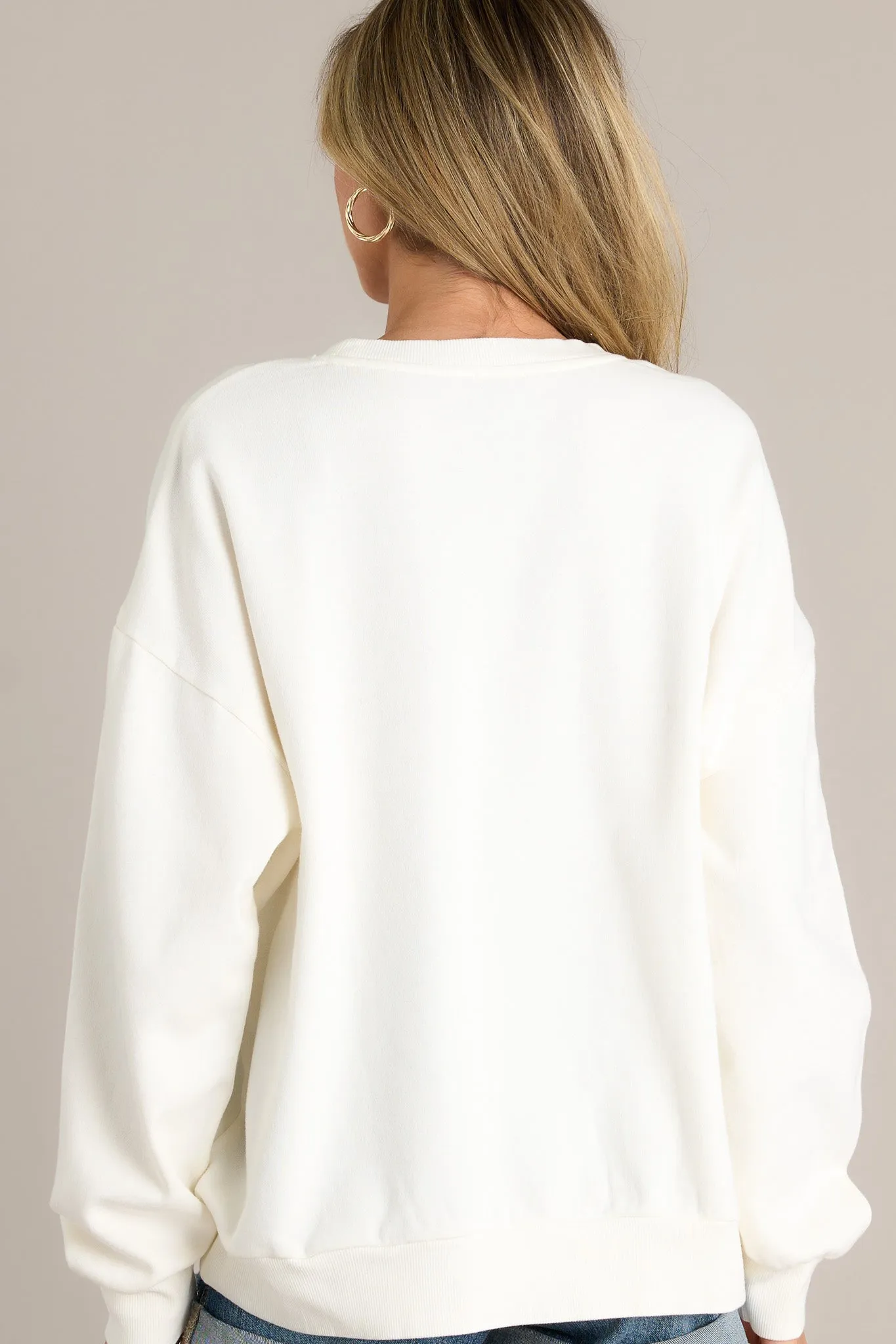 Z Supply Bon Voyage Sunday Sea Salt Sweatshirt
